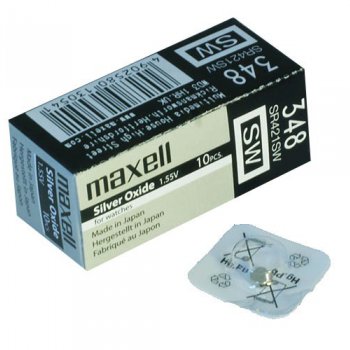 Батарейка часовая SR421SW (348) Maxell 1xBL (10)