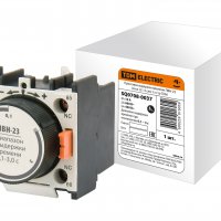 Приставка контактная задержка на откл 0,1-3сек 1з+1р TDM ПВН-23 (130)