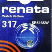 Батарейка часовая 317 SR516SW Renata 1xBL (10)