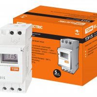 Таймер электронный ТЭ15-1мин/7дн-16on/off-16А-DIN TDM
