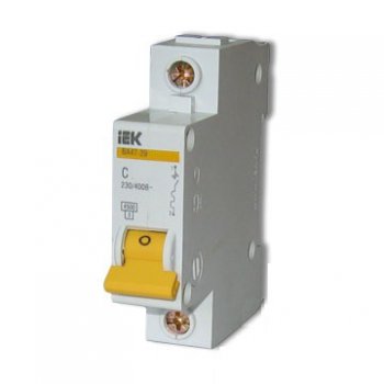 Выключатель автоматический 1P   5A 4,5kA C IEK BA47-29 (12/144)