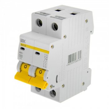 Автоматические выключатели 2P   4A 4,5kA C IEK BA47-29 (6/72)