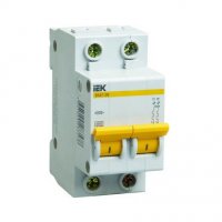 Выключатель автоматический 2P  16A 4,5kA B IEK BA47-29 (6/72)