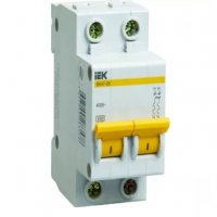 Выключатель автоматический 2P  20A 4,5kA B IEK BA47-29 (6/72)