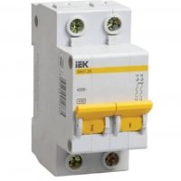 Выключатель автоматический 2P  25A 4,5kA B IEK BA47-29 (6/72)