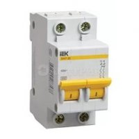 Выключатель автоматический 2P  63A 4,5kA C IEK BA47-29 (6/72)