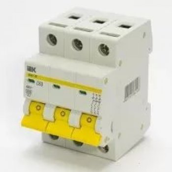 Выключатель автоматический 3P   6A 4,5kA C IEK BA47-29 (4/48)