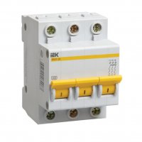 Выключатель автоматический 3P  25A 4,5kA B IEK BA47-29 (4/48)