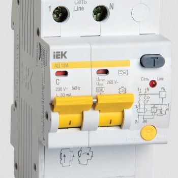 ДИФ 2P 25A 30мА IEK АД-12М (5)