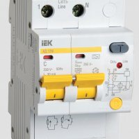 ДИФ 2P 32A 30мА IEK АД-12М (5)