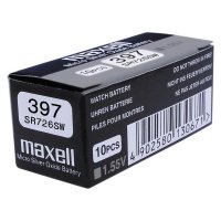 Батарейка часовая SR726SW (397 G2) Maxell 1xBL (10)