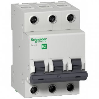 Выключатель автоматический 3P  20A 4,5кА C Schneider Electric Easy9 (4)