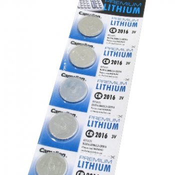 Батарейка литиевая CR 2016 Camelion 5xBL 3V (50)