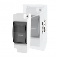 Бокс КМПн 1/2 IP30 140x52x80мм прозрачная крышка TDM Народный (90)