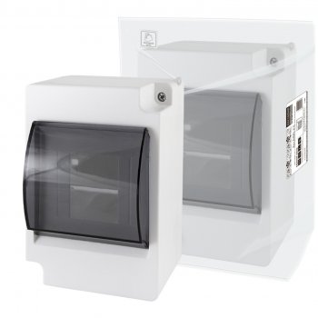 Бокс КМПн 2/4 IP30 140x97x80мм прозрачная крышка TDM Народный (48)