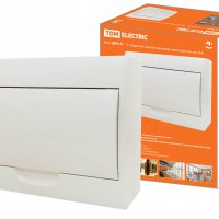 Бокс ЩРН-П-12 IP40 200х256х95мм дверь TDM (10)