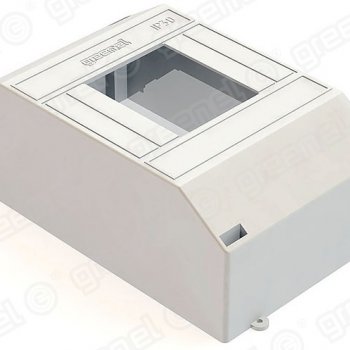 Бокс 2/4 IP30 124x125x57мм Greenel (35)