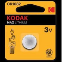 Батарейка литиевая CR 1632 Kodak 1xBL 3V Max (60/240)