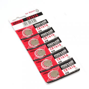 Батарейка литиевая CR 1616 Maxell 5xBL 3V (100)