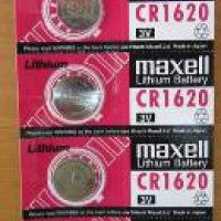 Батарейка литиевая CR 1620 Maxell 5xBL 3V (100)