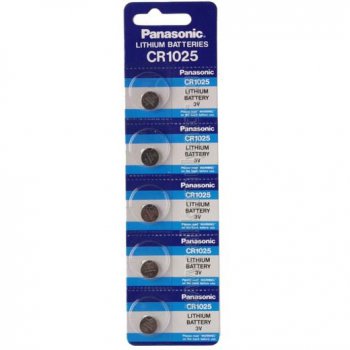 Батарейка литиевая CR 1025 Panasonic 5xBL 3V