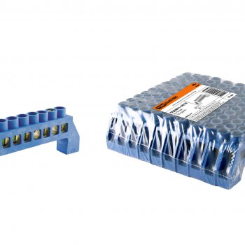 Шина нулевая  10/2 TDM 6x9мм в изоляторе (10/500)