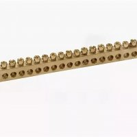 Шина "0" 20/2 IEK 6x9мм угловой изолятор (10/200)