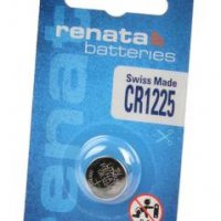Батарейка литиевая CR 1225 Renata 1xBL 3V (10/100)