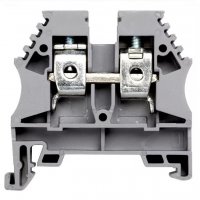 Зажим наборный IEK 4мм (JXB35А) серый (60)
