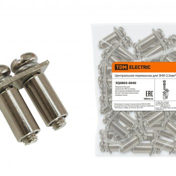 Центральная перемычка ЗНИ TDM-2,5мм2 2PIN (100)