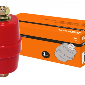 Изолятор TDM SM51 силовой H51*D35*M8 с болтом (10)