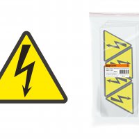 Знак "Молния" (треугольник) 100х100х100мм TDM (96)