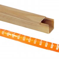 Кaбель-канал TDM  12x12мм 3D сосна (140)