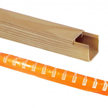 Кaбель-канал TDM  12x12мм 3D сосна (140)