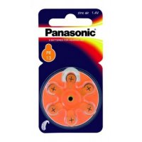 Батарейка для слуховых аппаратов Panasonic PR13 6xBL (60)