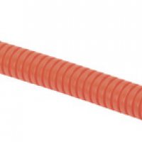 Труба гофрированная ПНД 20мм оранжевый IEK(100)