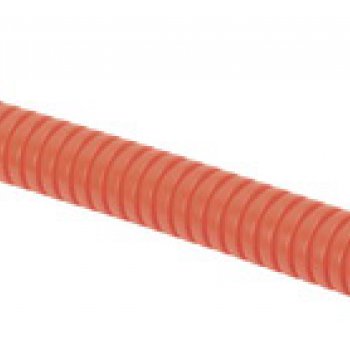 Труба гофрированная ПНД 20мм оранжевый IEK(100)