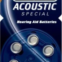 Батарейка для слуховых аппаратов Rayovac ZA312 6xBL Acoustic (60)