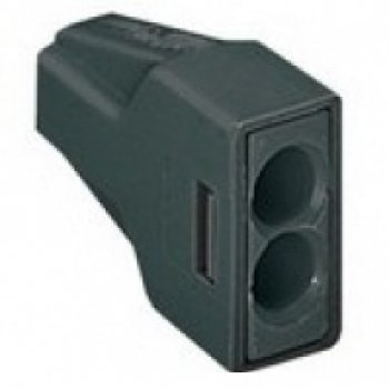 Зажим безвинтовой 2x(1-2.5мм2) IEK (100)