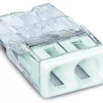 Зажим безвинтовой 2x(1-2.5мм²) Compact Wago (100)