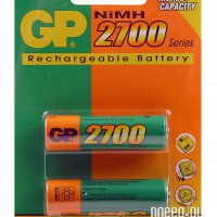 Аккумулятор NiMh R 6 2700мАч GP 2xBL (20/200)