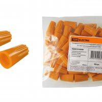 Соединительный изолирующий зажим  2.5-5.5мм2 оранжевый СИЗ-3 TDM 50шт (10)