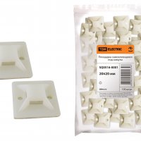 Площадка под хомут 20x20 самоклеящаяся 100шт TDM (10)
