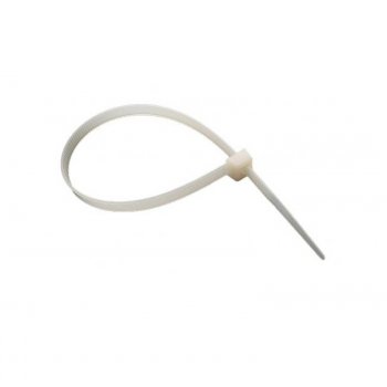 Хомут 4.8x250 белый 100шт IEK (10)