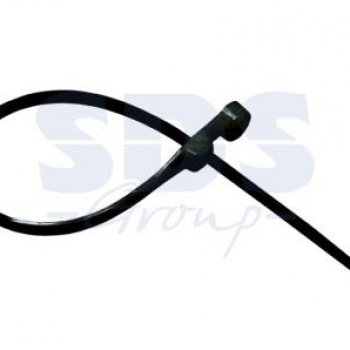 Хомут 3.6x100 черный под винт 100шт Rexant (10)