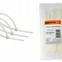 Хомут 4.8x250 белый 100шт TDM (10)