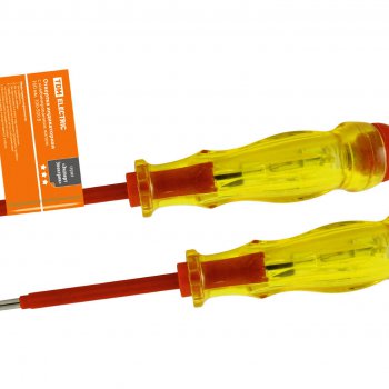 Отвертка-индикатор TDM 160мм сменное жало (30)