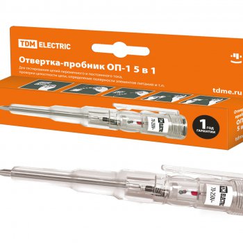 Отвертка-индикатор TDM ОП-1 (10/200)