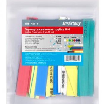 Набор ТУТнг Smartbuy  8/4 7цветов по 3шт 10см (10)
