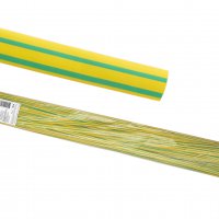 Трубка термоусадочная ТУТнг 6/3мм желто-зелёный 1м TDM (50)